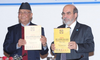Nepal pledges to end hunger by 2025